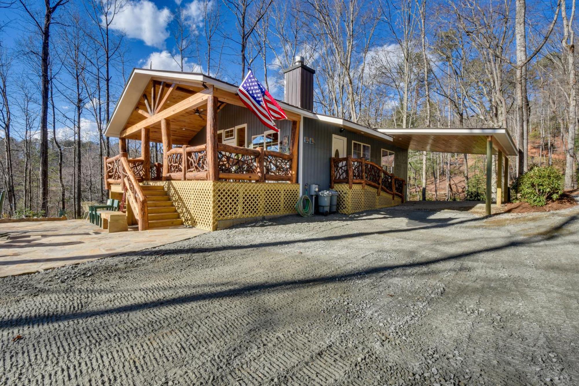 Mountain-View Cabin About 2 Mi To Downtown Clayton! Exterior foto